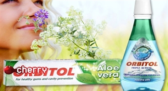 Комплект по уходу за зубами и полостью рта Orbitol -50%