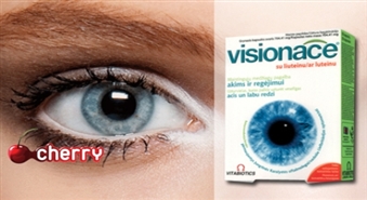 Пищевая добавка VISIONACE с лютеином для здоровья глаз от EkoMed – 50%