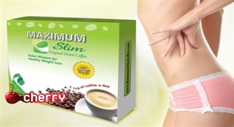 Maximum Slim Coffee - зеленый кофе для здорового похудения -50%