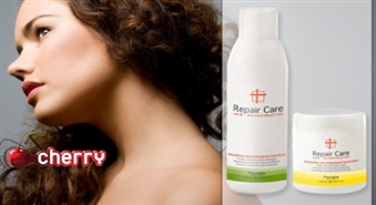 Fanola Repair Care: profesionāls šampūns un maska + masāžas cimdi dāvanā -53%