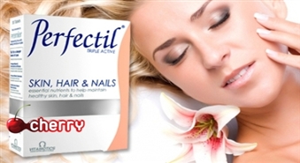 Perfectil tabletes veselai ādai, matiem un nagiem -51%