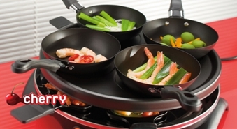 WOK pannu komplekts 4 personām -45%
