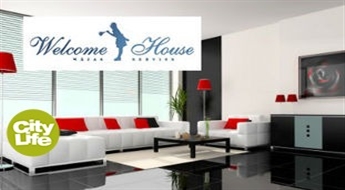 WELCOME HOUSE: химчистка и мытье мягкой и кожаной мебели, напольного покрытия и ковров - 67 %