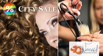 Salons Venerdi piedāvā: Matu mazgāšana ar dziļi attīrošo šampūnu + matu maska+ griezums ar karstajām šķērēm vai matu filēšana ar karsto žileti  + veidošana ar 52% atlaidi!