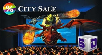 Lielisks piedzīvojums mazajiem un lielajiem! 5 dimensiju filmas seanss tirdzniecības centrā SPICE ar 50% atlaidi!