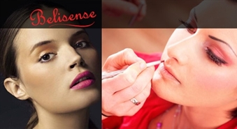 Apgūsti Foto make-up noslēpumus foto un stila studijā „Belisense” ar 50% atlaidi!