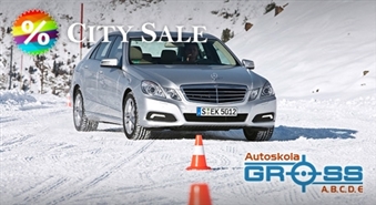 Iegūsti B kategorijas vadītāja apliecība autoskolā "Gross" reģistrācija + teorijas kurss + dokumentu noformēšana ar 85% atlaidi!