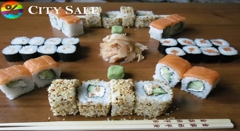 Tikai šo sestdien! Suši komplekts (32 gab.) no "Sushi Town" ar 50 % atlaidi!