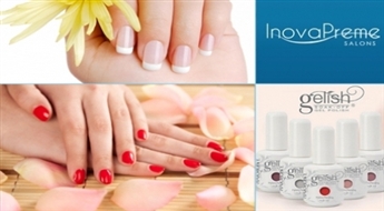 Красивые руки - Ваша визитная карточка! Маникюр с сияющим покрытием GELISH всего за Ls 6.49!