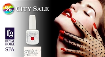 Отличное предложение от "FG Royal Hotel SPA": маникюр с покрытием лака GELISH с 74% скидкой!