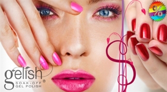 Маникюр с покрытием Gelish с 54% скидкой в салоне "Dolce Vita"!
