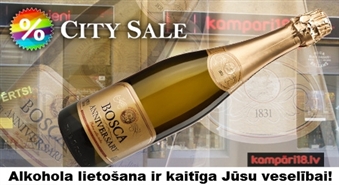 Izbaudiet neatkārtojamo dzirkstošo vīnu Bosca Anniversary White (Gold Label) ar 40% atlaidi!