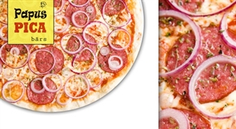 Izbaudi Itālijas garšu Rīgas centrā! Visgardākā pica Salami un 250 ml atspirdzinošā dzēriena Coca Cola ar 44 % atlaidi!
