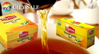Глоток вдохновения для каждого дня! Чай Lipton Yellow Label с 37% скидкой!
