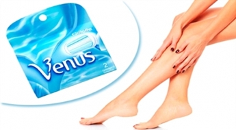 Maksimāli gludai ādai! "Gillette VENUS" skūšanās asmeņu komplekts sievietēm!