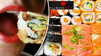 СУПЕР вкусно! Комплект из трёх видов суши (24 шт.) от Sushiset.lv за полцены!