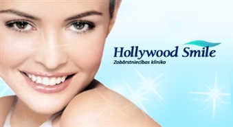 50% atlaide mutes dobuma higiēnai izmantojot ultraskaņu + pulēšana ar profesionālo pastu + fluarizējošais gēls stomotoloģijas klīnikā „Hollywood Smile”!