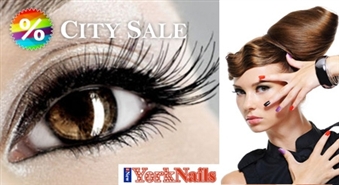 Коррекция и покраска бровей + покраска ресниц с 50% скидкой  в салоне New York Nails!