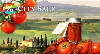 Сушеные на горячем солнце Италии помидоры Pomodoro Secchi в стеклянной баночке 314 мл с 35% скидкой!