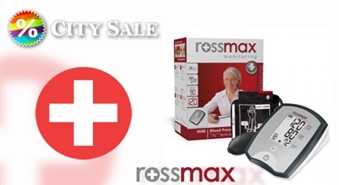 Следи за своим здоровьем! Аппарат для измерения давления Rossmax MG40 с 50% скидкой!