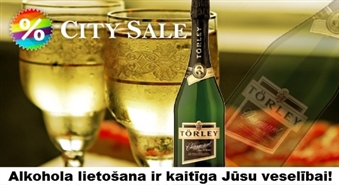Izbaudiet neatkārtojamo dzirkstošo vīnu TORLEY CHARMANT Doux  ar 35% atlaidi!