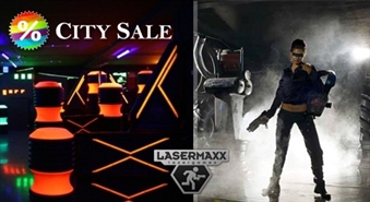 LASERMAXX lāzera peintbola spēle (20 min.) divām personām Zelta Boulinga Centrā tikai par Ls 1.99!