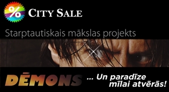 Citysale.lv piedāvā: izrāde "...Un paradīze mīlai atvērās" pēc M.J.Ļermontova austrumu teikas "Dēmons" motīviem ar 50% atlaidi!