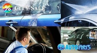 Lai auto spīd pavasara saulītē! ! Automašīnas mazgāšana + pilna kompleksā automašīnas salona tīrīšana ar 62% atlaidi!