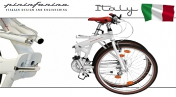 Складной велосипед PININFARINA — идеальный для города! Удобный и легко управляемый!
