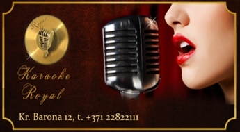 Скидка 50% на 5 песен в „Karaoke Royal”!