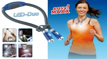 Отличное освещение в любой ситуации! Гибкий светодиодный фонарь Easy MAXX Led!