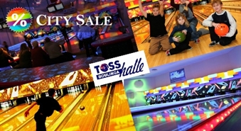 TOSS Boulinga Halle приглашает: порадуй друзей игрой в боулинг!