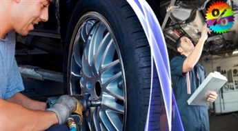 Sagatavo savu auto ziemas sezonai: riepu maiņa + balansēšana + ritošās daļas pārbaude ar 64% atlaidi!