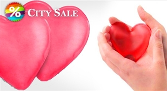 Mīļa, romantiska un praktiska dāvana – KARSTĀ SIRDS ar 50% atlaidi!
