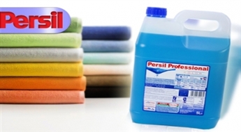 Profesionāls šķidrais mazgāšanas līdzeklis PERSIL Professional krāsainai veļai ar 66% atlaidi! Dzīve bez traipiem!