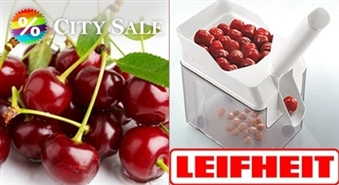 Sagatavojieties ražīgai ķiršu sezonai! Leifheit ierīce ķiršu kauliņu atdalīšanai no ķiršiem ar 55% atlaidi!