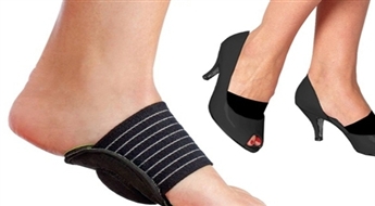 Comfy Feet spilventiņi pēdām cilvēkiem ar augstu pēdas pacēlumu – sāpes kājās būs zudušas! -55%