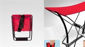 Sēdiet itin visur un vienmēr! 2 nelieli un ērti Pocket Chair saliekamie krēsli-77%