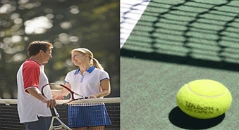 Izjūti sacensības garu un baudi aktīvu atpūtu svaigā gaisā! Uzspēlē tenisu divatā romantiskajā Siguldā!