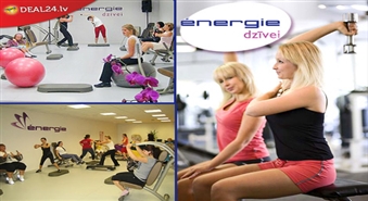 Vingro sešas nedēļas, un Tava figūra ir ideāla! Nodarbības kopā ar fitnesa studiju ENERGIE, Dzirciema ielā 51.