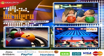 Darba dienās vai naksnīgās brīvdienās! BOWLERO boulings PIECREIZ izdevīgāks visas nedēļas garumā.