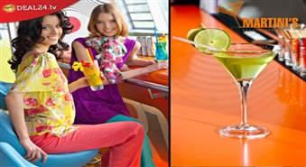 Gardi ēdieni restorānā-kokteiļbārā MARTINI’S par kārdinošu cenu. MARTINI’S - lieliska vieta labai kompānijai, jautrām pieaugušo un bērnu ballītēm!