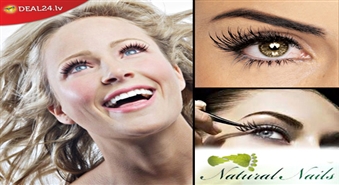 Neatvairāmam un izteiksmīgam skatienam! Zīda skropstu "Long Lashes Silk" pieaudzēšana Express salonā "Natural Nails" par lielisku cenu!