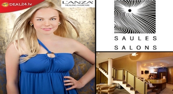 Pārvērt matus skaistā rotā! L’anza SPA matu procedūra + veidošana Saules salonā. Izskaties lieliski svētkos un Jaunajā gadā!