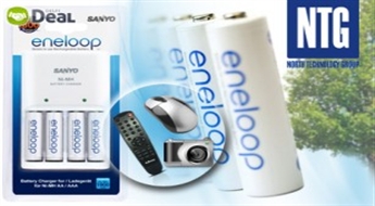 Комплект четырех аккумуляторов третьего поколения Sanyo Eneloop AA / AAA только за 7,6 Ls. Сэкономленная сумма сравнима с ценой 1800 обычных батареек. Доставка по всей Латвии!