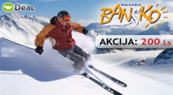 Nepārmaksā! Ziemas prieki Bulgārijā - slēpošanas tūre uz Bansko.