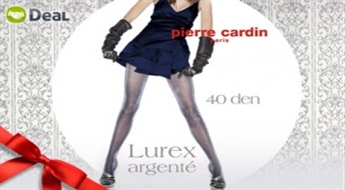 Shine, shine, shine ... Kолготки PIERRE CARDIN с золотым или серебряным блеском к праздничному наряду.