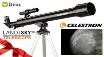 ля больших и маленьких любопытных наблюдателей – телескоп Celestron Land and Sky.