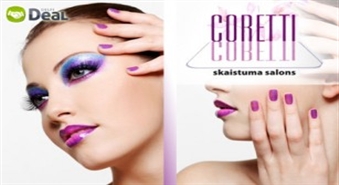 SKAISTI! Klasiskais manikīrs ar GELISH salonā Coretti!