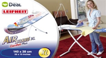 Стандарт LEIFHEIT. С гладильной доской Airboard XL Plus гладить на 33% легче